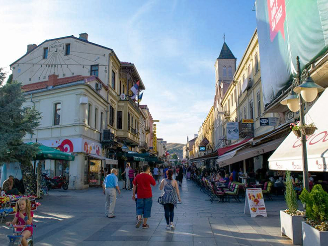 Centrum Bitoly, třetího největšího makedonského města