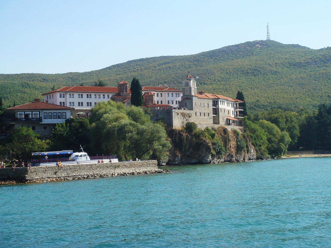 Klášter svatého Nauma u Ohridského jezera