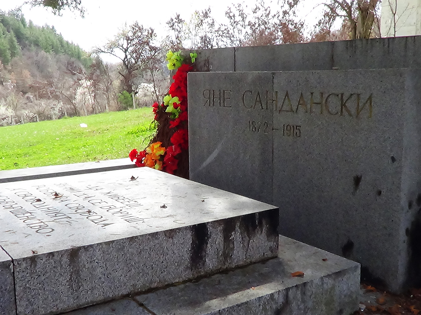 Hrob Jane Sandanskiho v bulharském Roženu