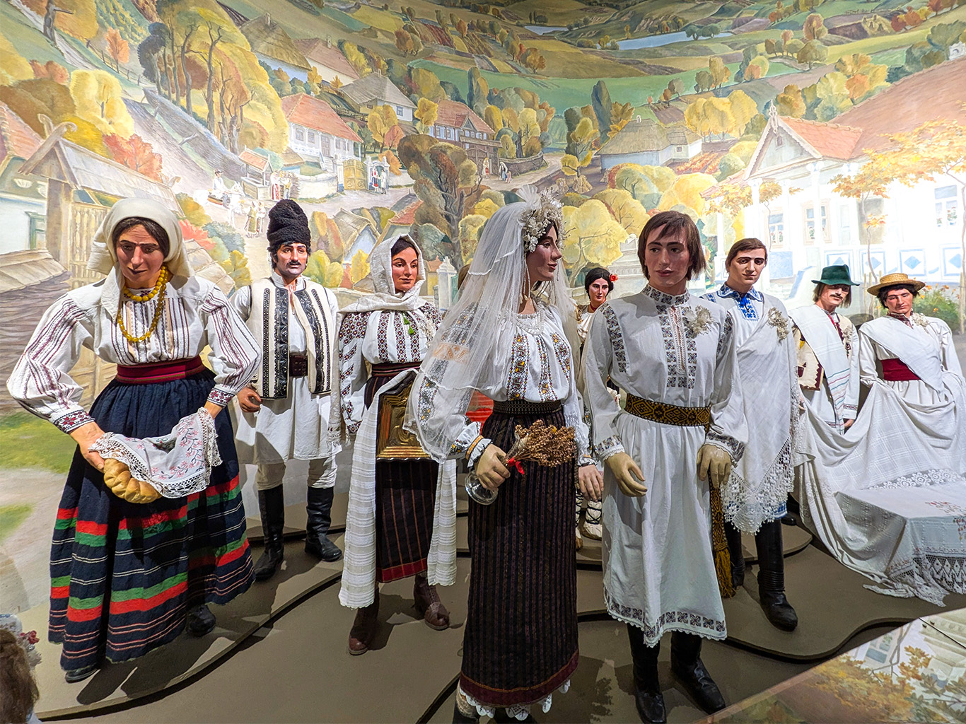 Tradiční moldavská svatba v podání etnografické expozice