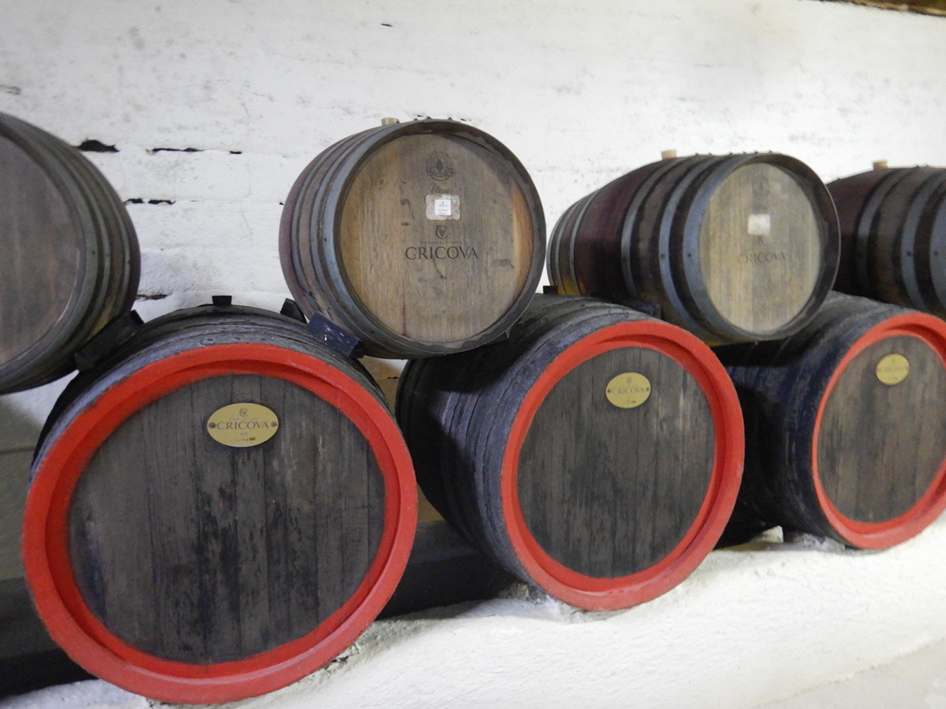 Unikátem vinařství v Cricově je produkce perlivého červeného vína