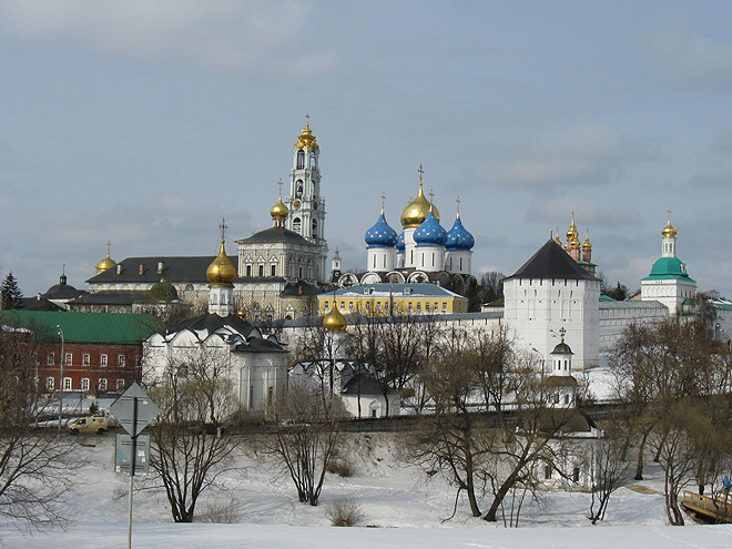 Mezi města Zlatého prstenu patří i Sergiev Posad