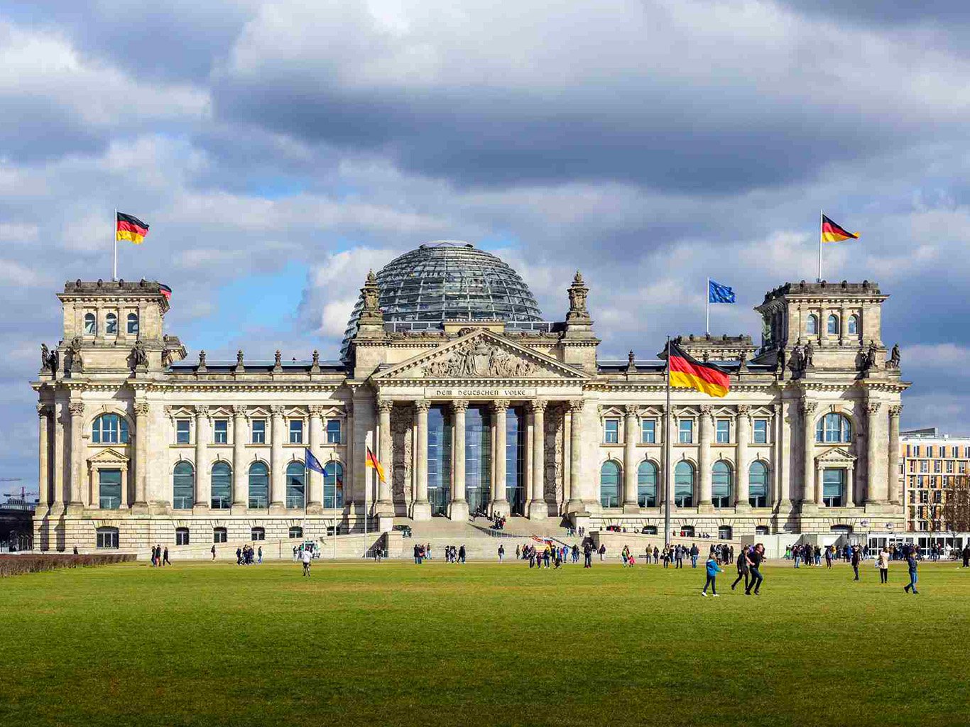 Budova Říšského sněmu v Berlíně, dnešní sídlo německého spolkového sněmu