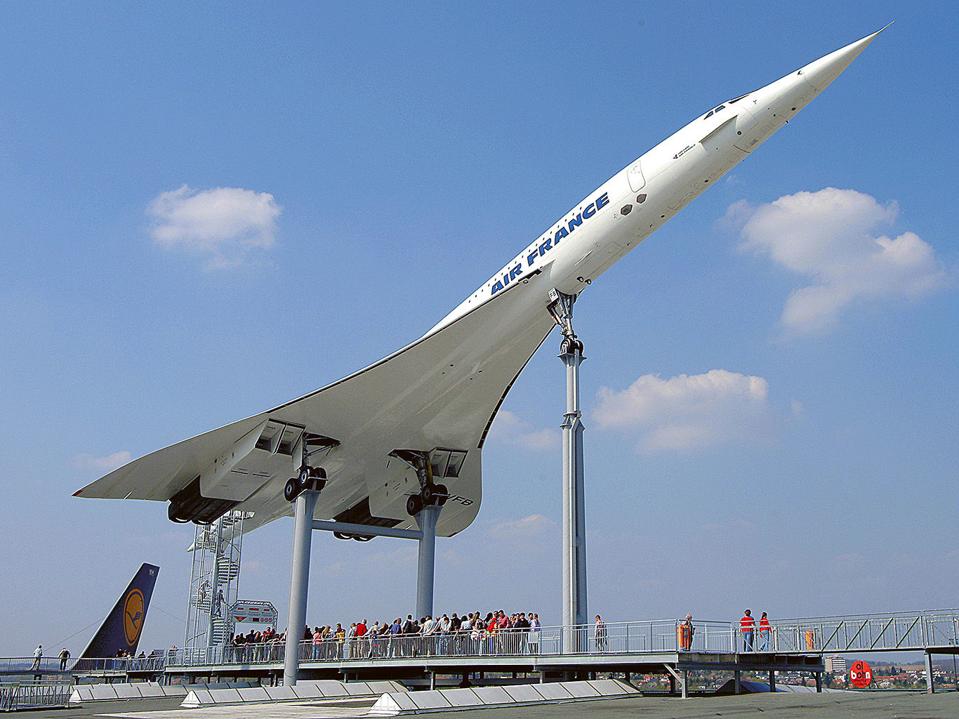 Concorde Air France v Automobilovém a technickém muzeu Sinsheim