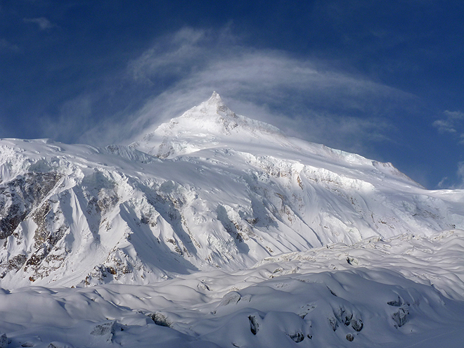 Manaslu je jedna z nejkrásnějších osmitisícovek