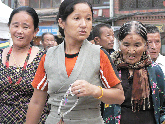 V Nepálu žije mnoho lidí s tibetským původem