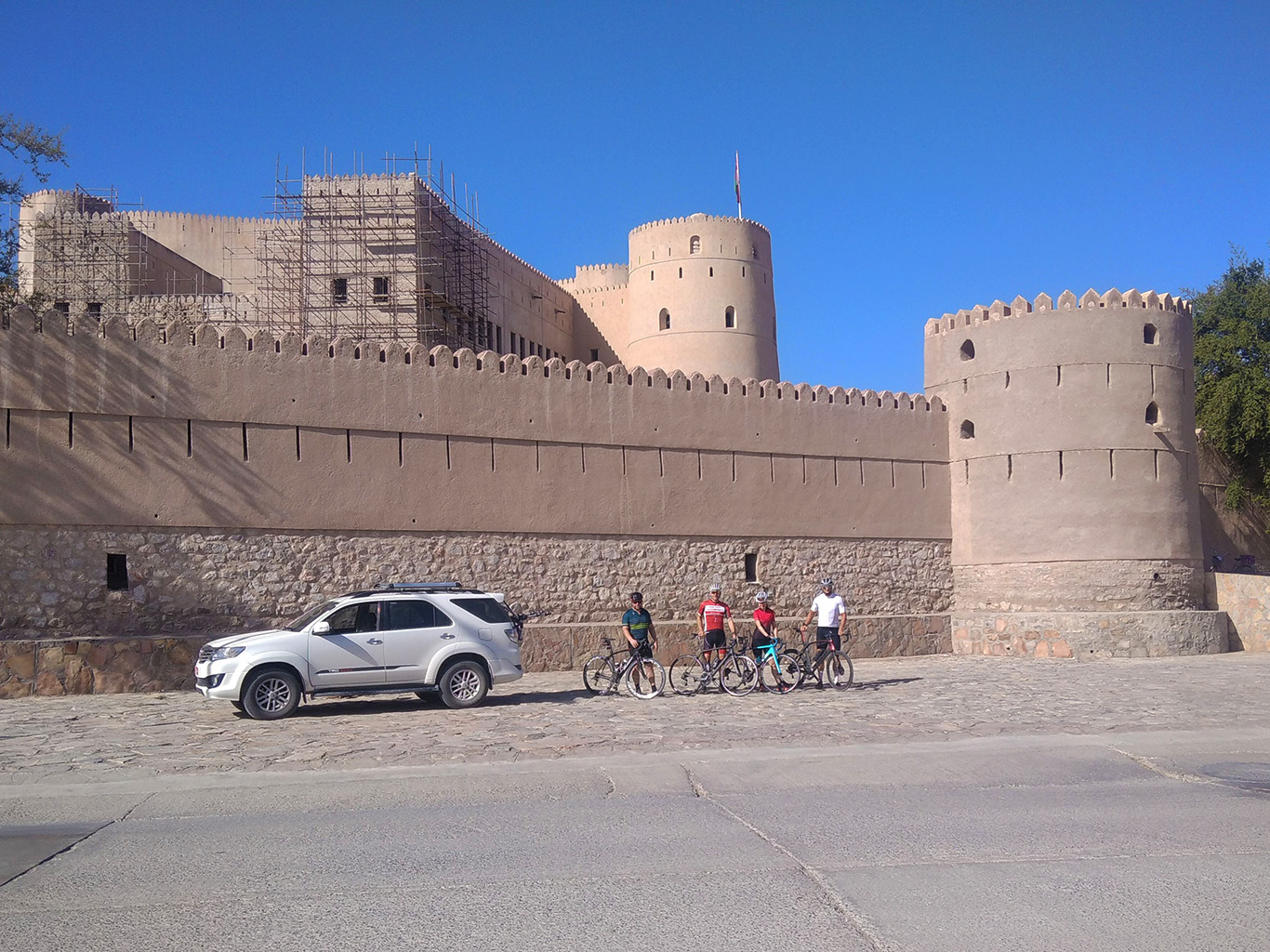 Pevnost Rustaq bývala sídlem ománského imáma