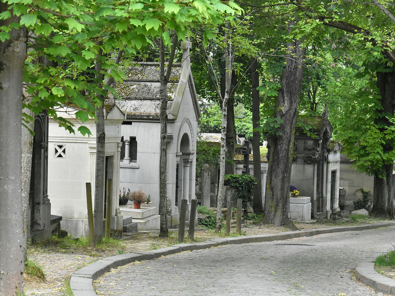 Největší pařížský hřbitov Père Lachaise