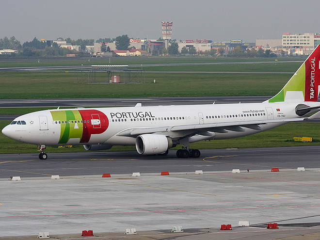 Do Portugalska vás dopraví třeba tento Airbus společnosti TAP