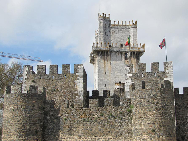 Hradní věž původem ze 13. století je dominantou města Beja
