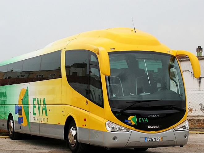 Dálkový autobus společnosti Eva