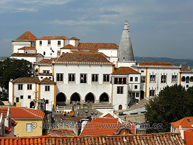 Královský Palacio Nacional v Sintře