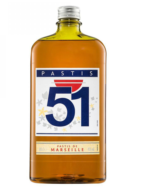 Populární anýzový likér Pastis 51