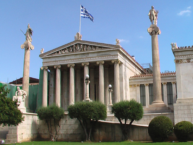 Klasicistní architektura v Aténách