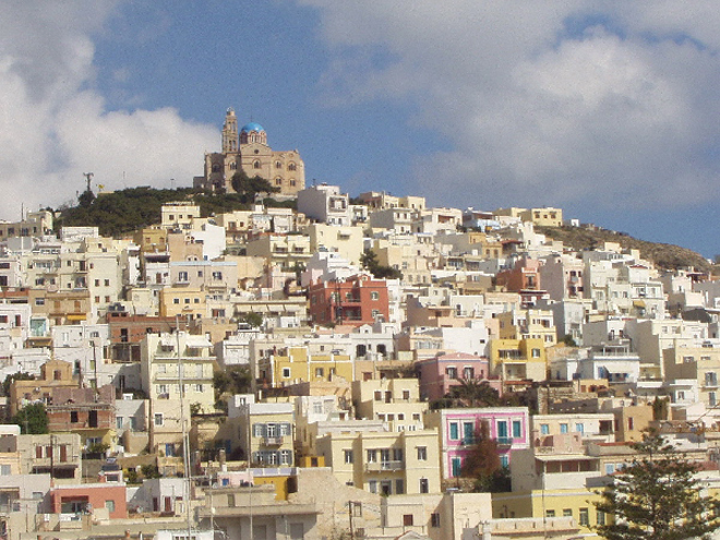 Syros a kdysi významné Ermupolis