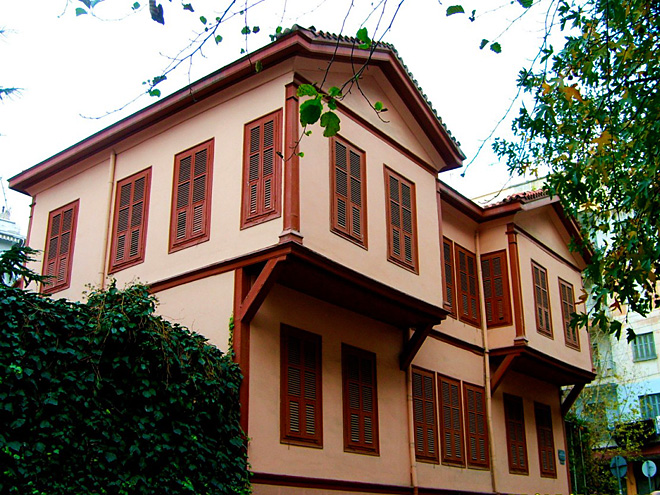 Dům v Soluni, v němž se narodil turecký hrdina Atatürk
