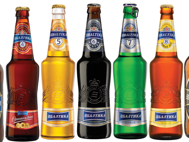 Jednotlivé druhy piv jsou označovány čísly na lahvích