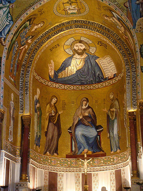 Kaple Capella Palatina je nejnavštěvovanější památkou Palerma
