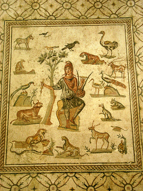 Mozaika v archeologickém muzeu