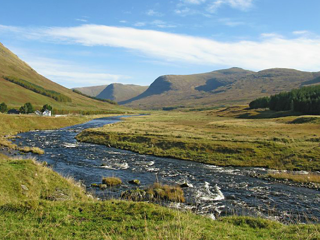 Zapomenuté údolí Glen Lyon