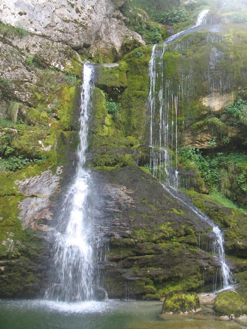 Vodopády v okolí Bovce