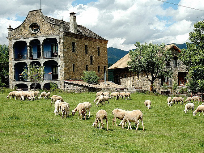 Casa rural v Aragonii
