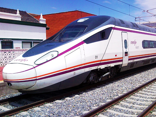 Souprava španělského vysokorychlostního vlaku