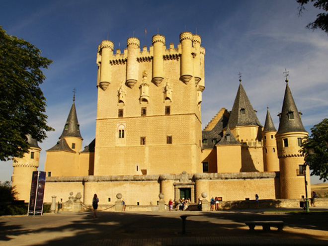 Pohádkový Alcázar v Segovii