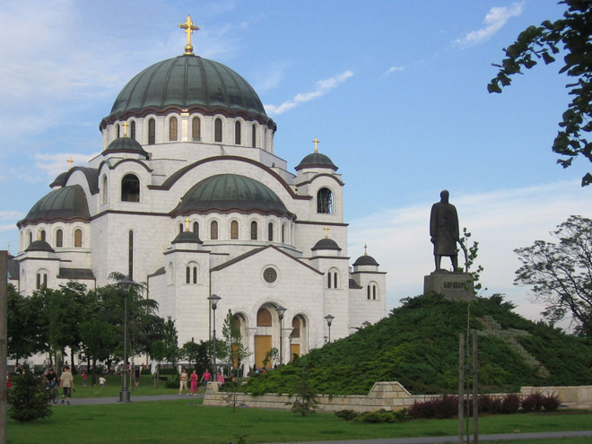 Kostel svatého Sávy v Bělehradě