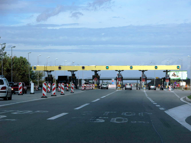 Mýtné brány na silnicích v Srbsku