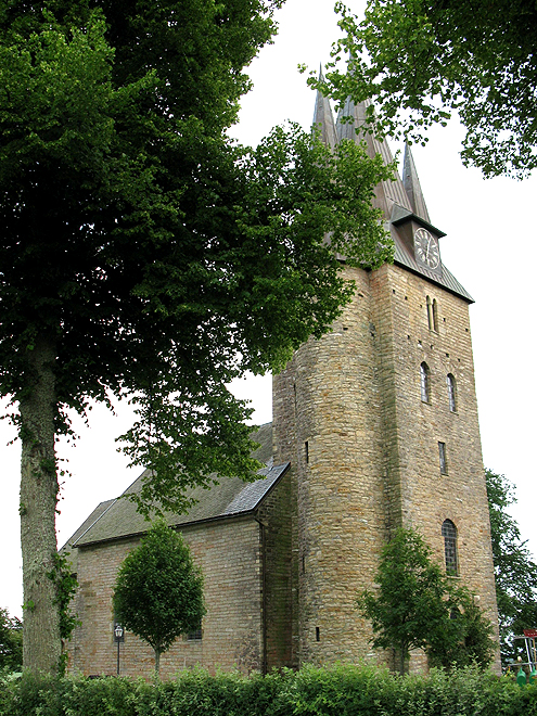 Kostel v Husaby, pravděpodobně sídlo prvního švédského biskupa