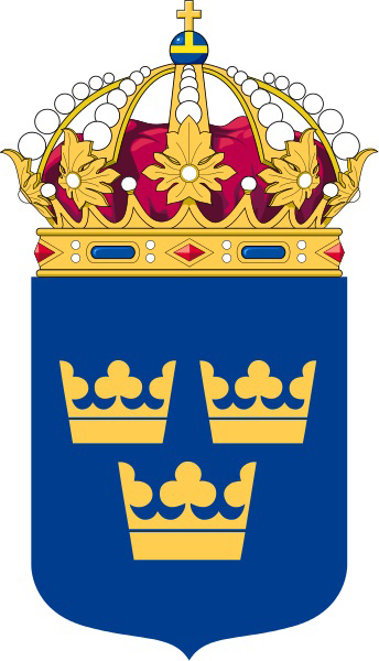 Malý státní znak Švédského království