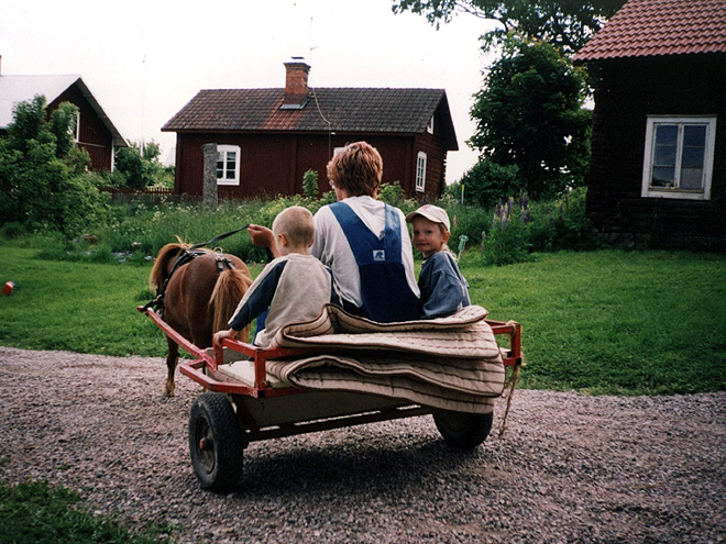Spokojená rodina a čas strávený s dětmi jsou pro Švédy na prvním místě