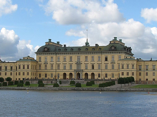 Zámek Drottningholm, sídlo švédské královské rodiny