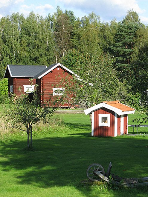 Červeně natřené domečky a dokonalý pořádek – tak vypadá švédský venkov