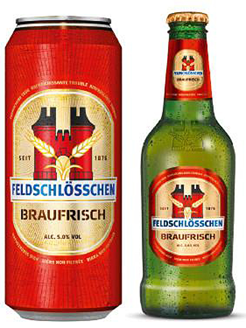 Nejznámější značkou švýcarského piva je Feldschlössen