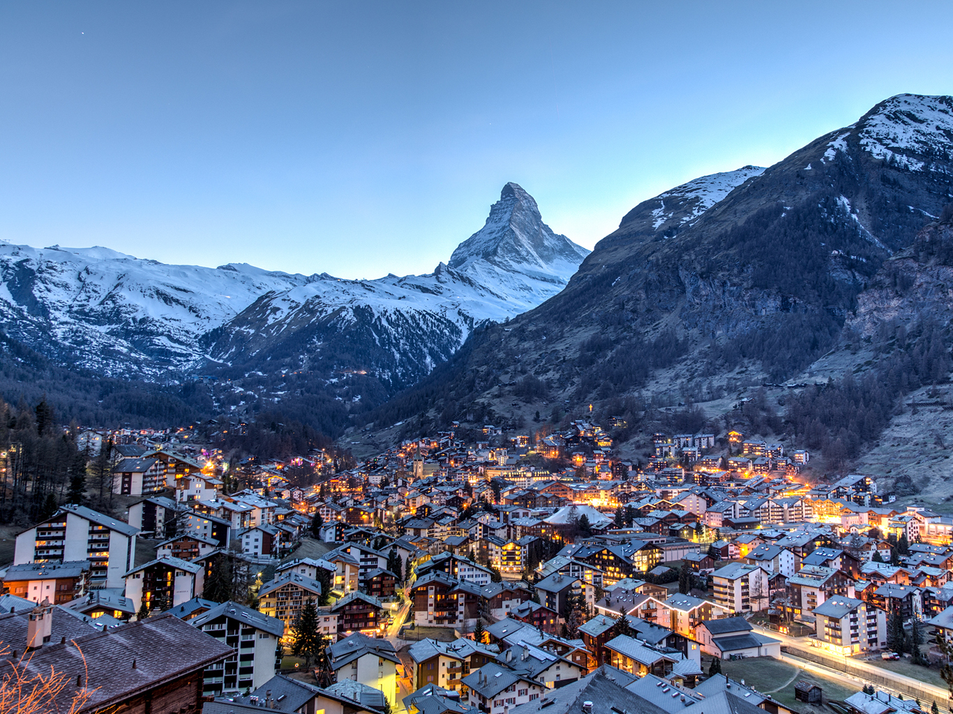 Zermatt - výchozí bod pro horolezecké výstupy nejen na Matterhorn