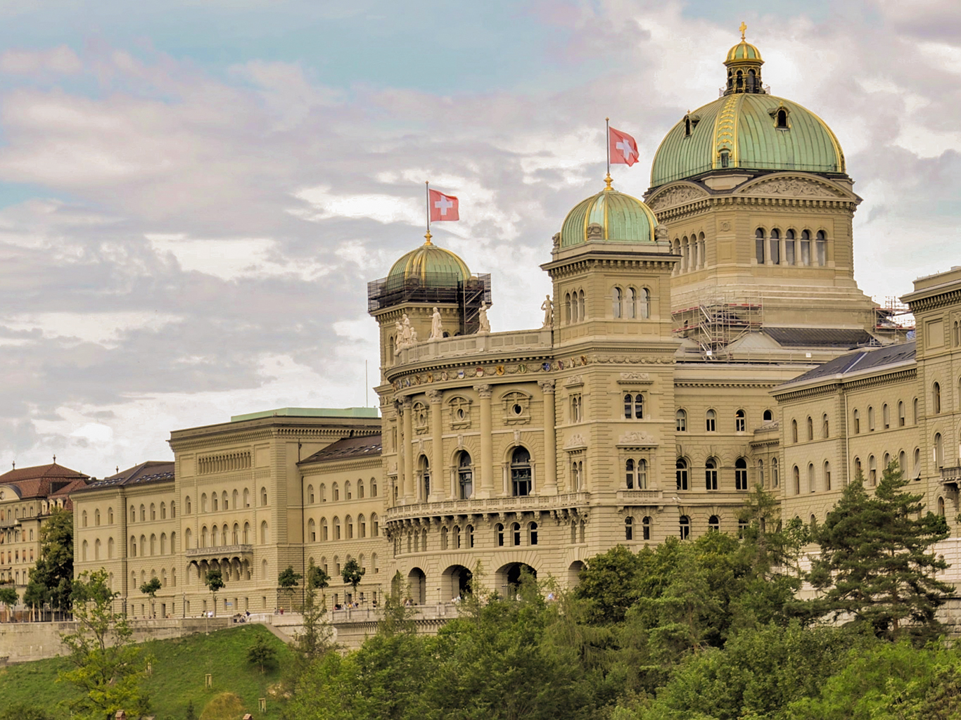 Budova parlamentu v Bernu
