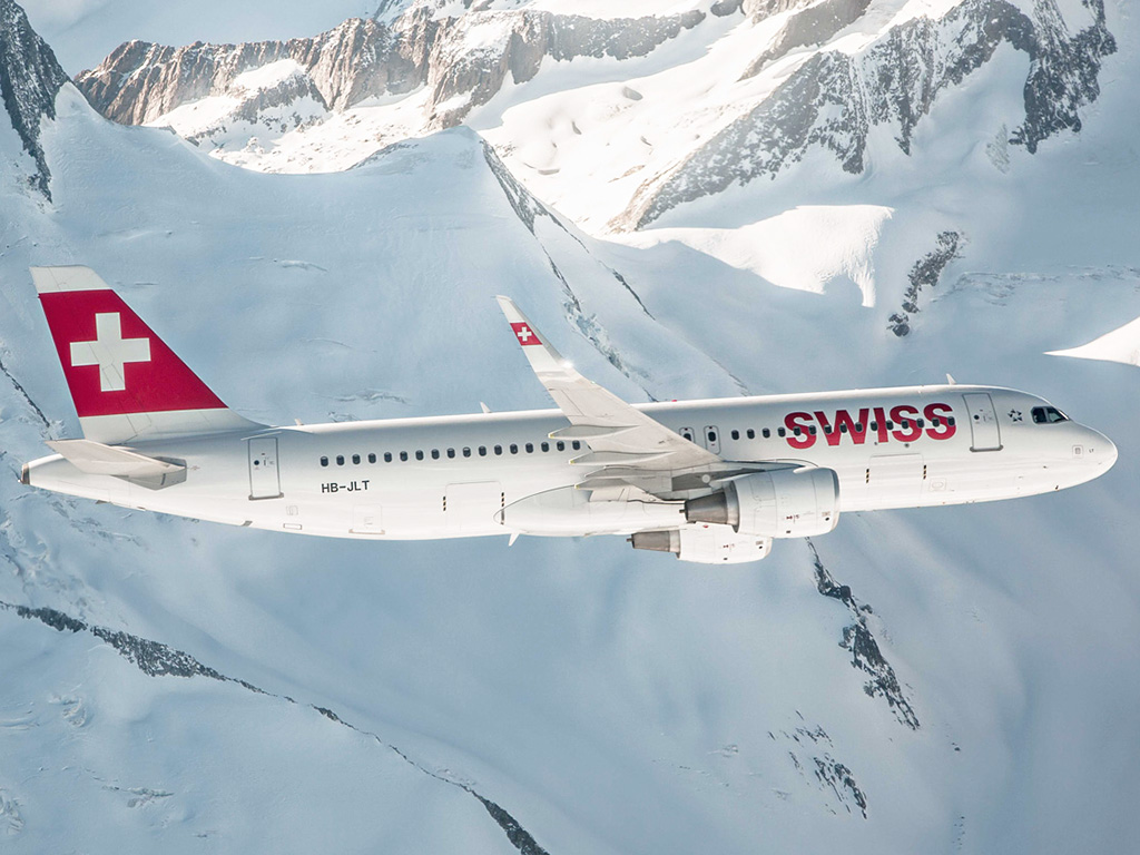 Švýcarský letecký dopravce Swiss létá mezi Prahou a Curychem