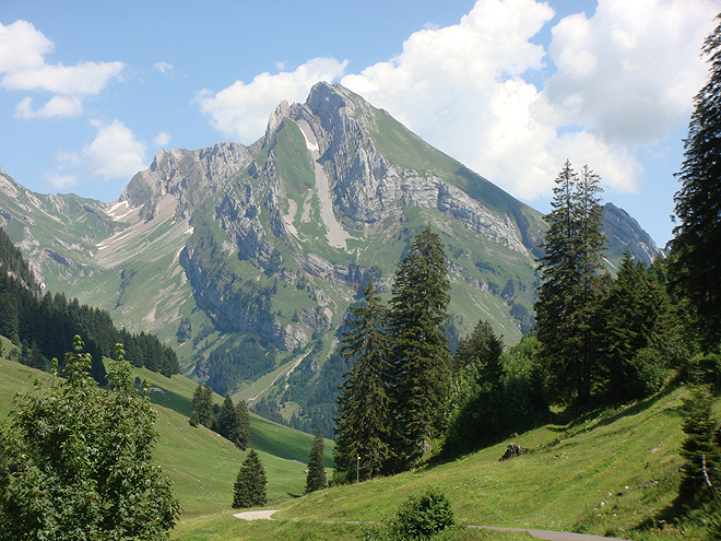 Vrchol Säntis