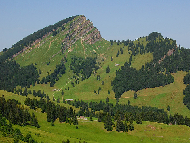 Z túry pod vrcholem Säntis