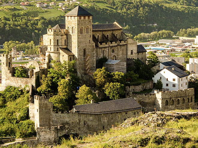 Sionský hrad Château de Valère