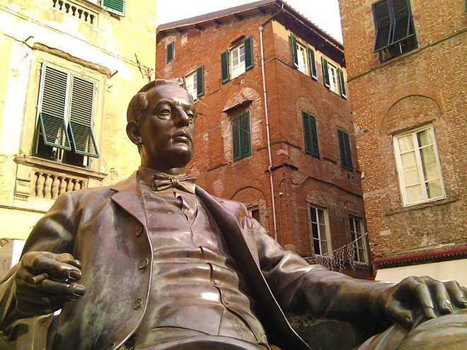 Lucca je rodištěm slavného italského skladatele Giacoma Pucciniho