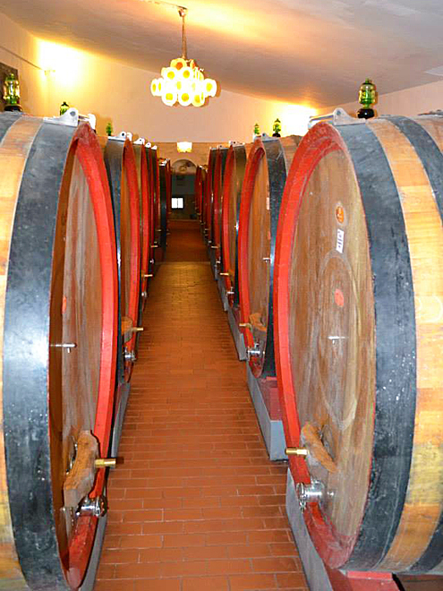 Vinný sklep v Montalcinu vyrábí skvělé červené víno patřící ke světové špičce