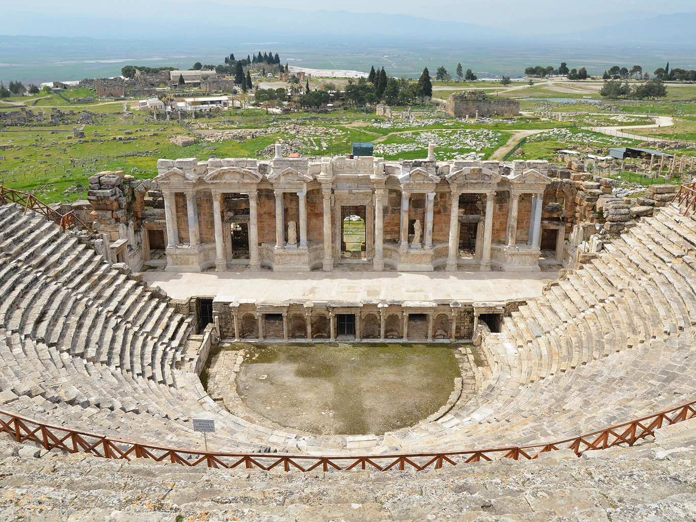 Hierapolis bylo původně římské lázeňské město