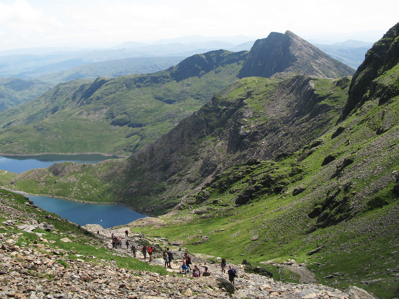 Túra v národním parku Snowdonia