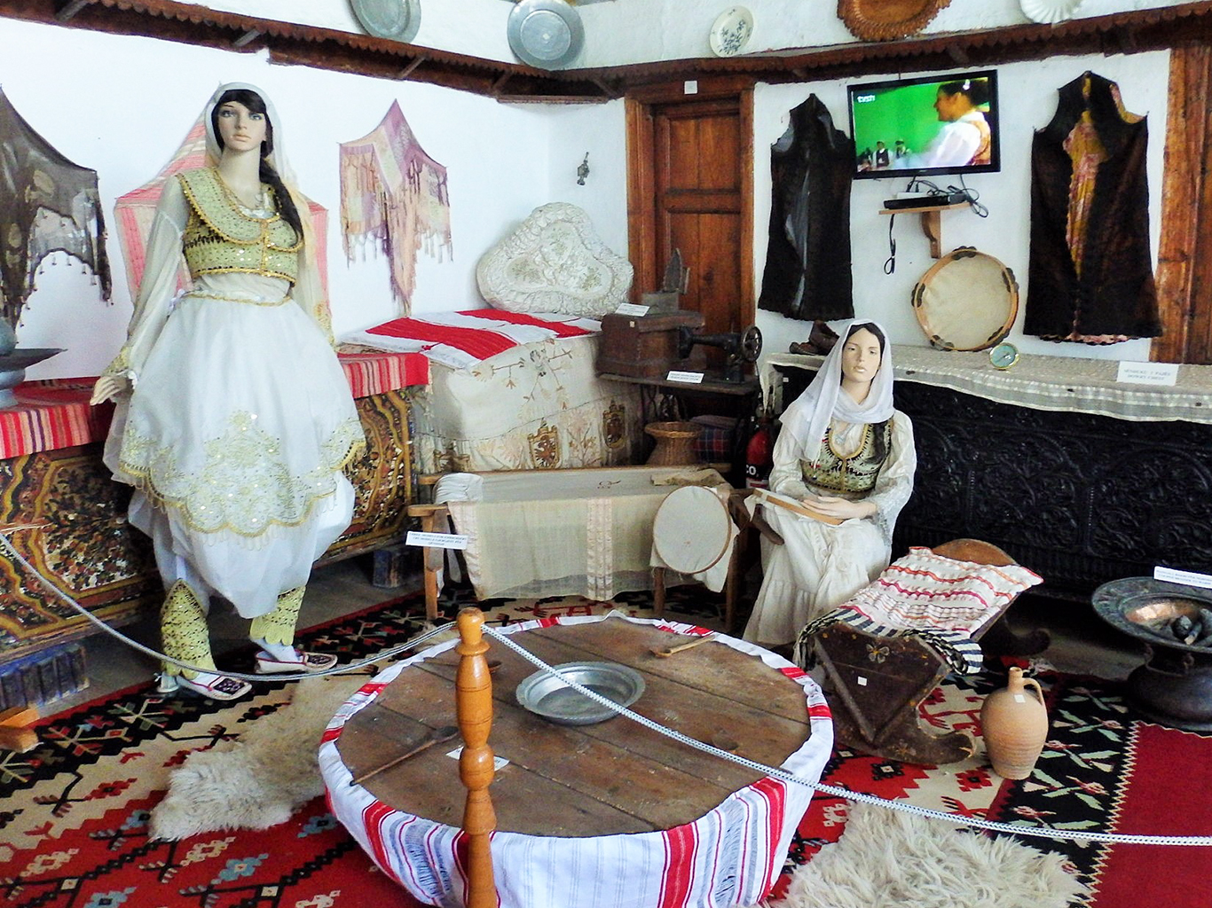 Etnografické muzeum v Krujë je skvělou ukázkou tradičního života