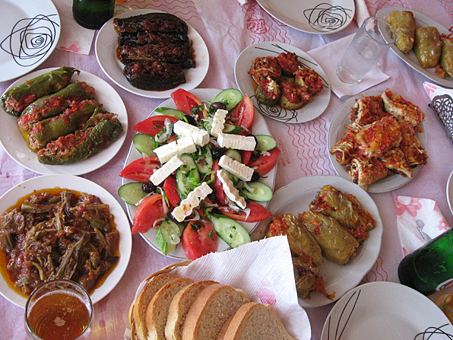 V Albánii se mísí kuchyně celého Balkánu
