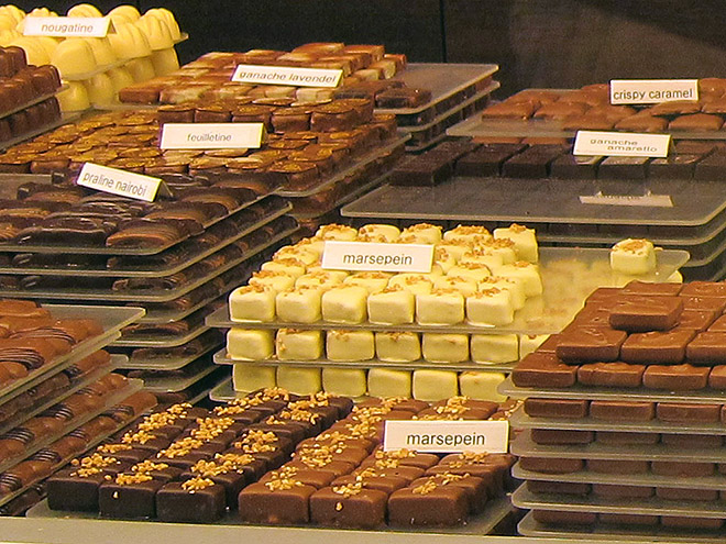 Milujete-li čokoládu, belgickým pralinkám neodoláte...