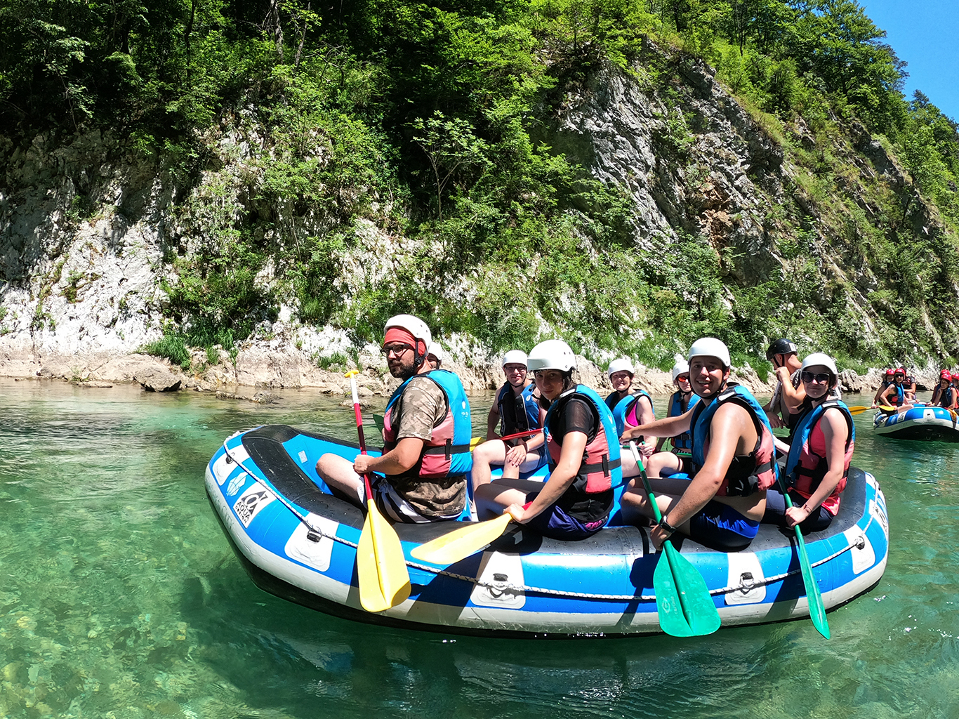 Rafting na řece Neretvě